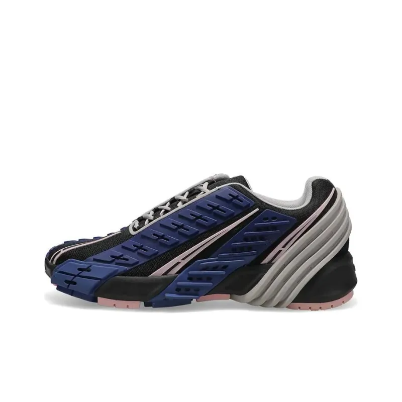Atmos x DIESEL S Prototype Low Wear Resistant Low Top Casual Shoes Men's Black Blue-0