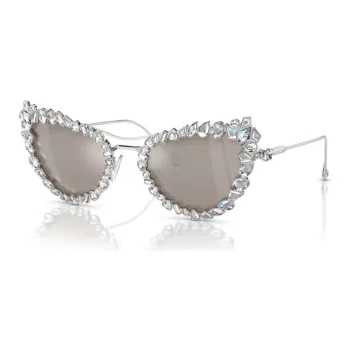 Swarovski Embellished Cat-Eye Frame Sunglasses