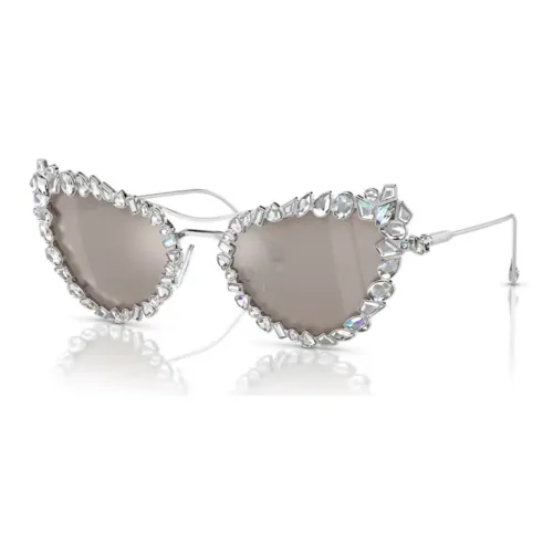 Swarovski Embellished Cat-Eye Frame Sunglasses