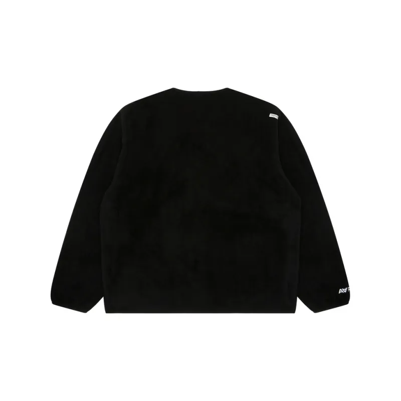Aape Logo appliqué V neck Bomber Jacket-1