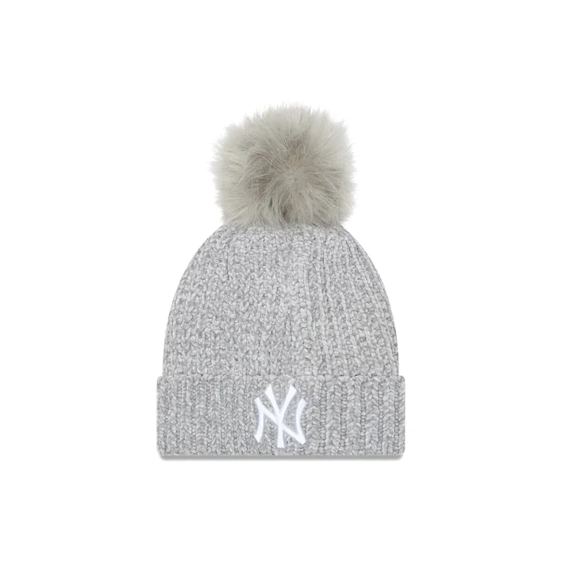 New Era Polyester Beanies Unisex Gray-0