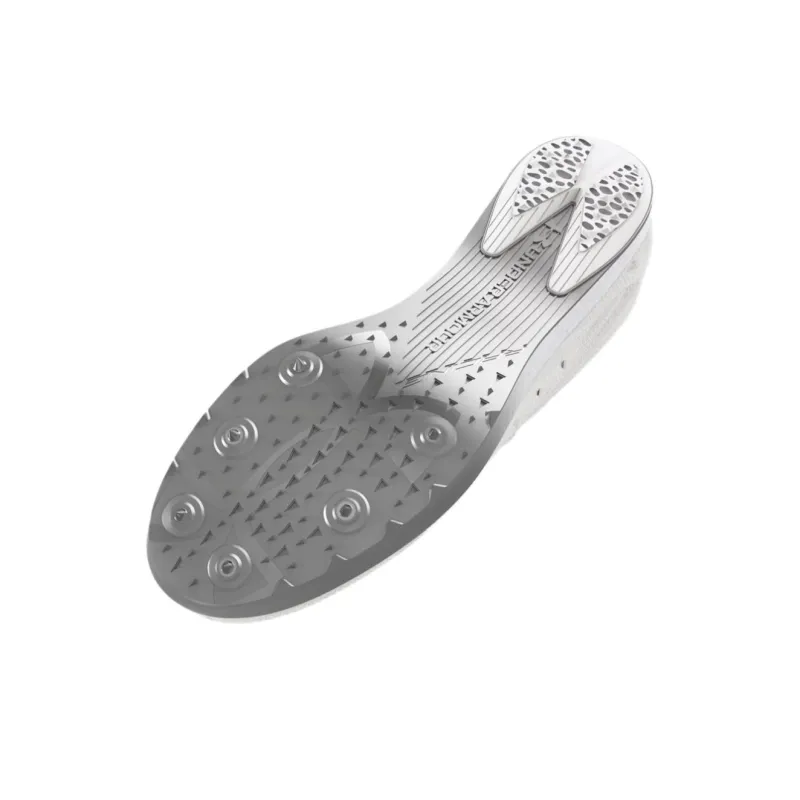 Under Armour Wear-resistant And Lightweight Low-Top Running Shoes Unisex White-4