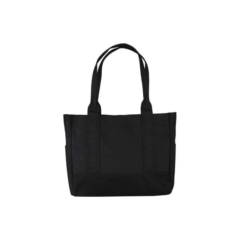 Carhartt Polyester Tote Bag Shopping Bag Shoulder Bag Handbag Regular Unisex Black-2