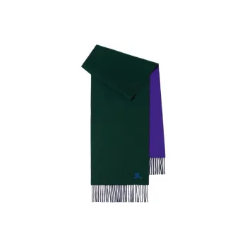 Burberry Equestrian Knight Cashmere Scarf