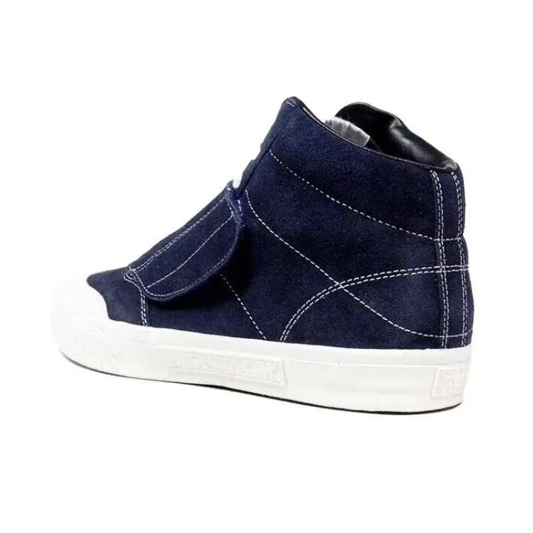 Adidas Originals Airwalk Vic Cushioning Wear-Resistant Mid-Top Casual Shoes Men's Blue-4
