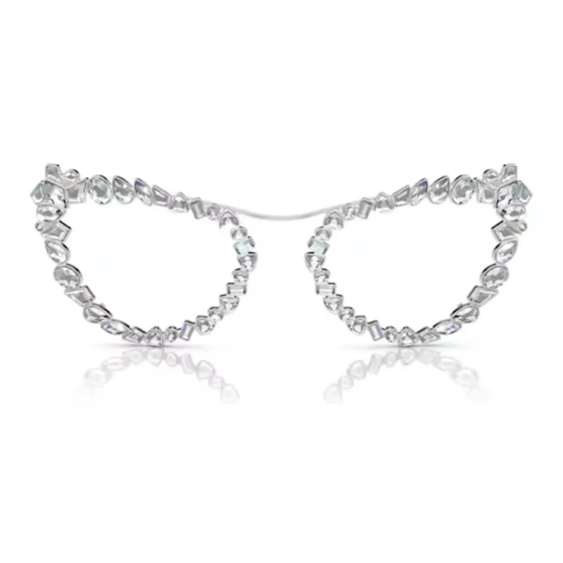 Swarovski Embellished Cat-Eye Frame Sunglasses-7