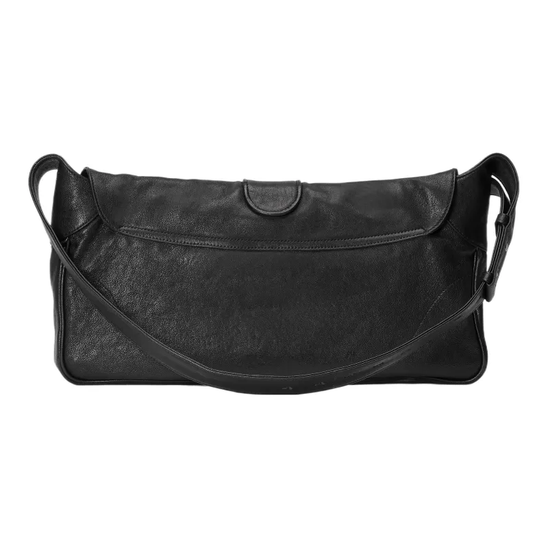GUCCI Aphrodite Leather Handbag, Shoulder Bag Women's Black-3