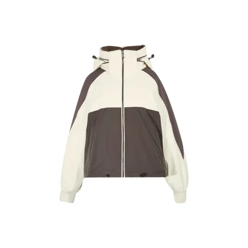 3COLOUR Down Jackets Women's Coffee White