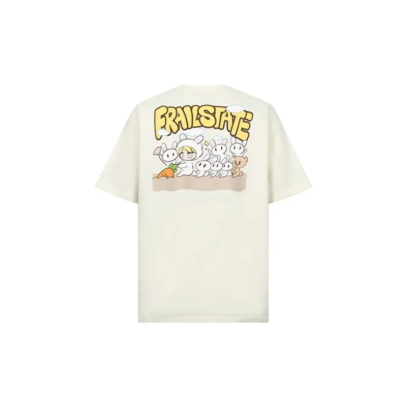 FRAIL STATE T Shirts Women's Ecru-1