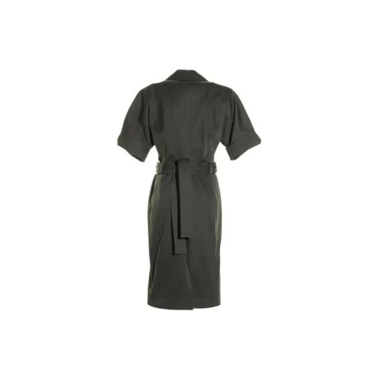 Bottega Veneta Twill Midi Dress-1