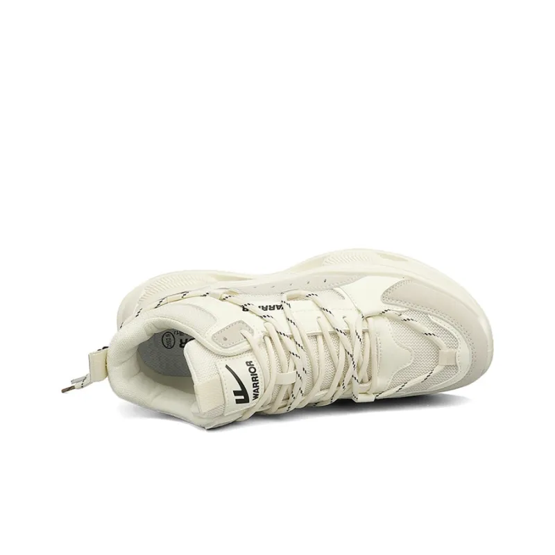Warrior Low Top Chunky Sneakers Men's Greige-3