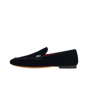Ferragamo Loafers Men Black