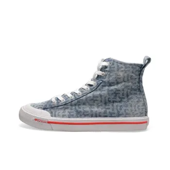 Atmos x DIESEL S Athos Mid Lightweight High Top Skateboard Shoes Men's Blue
