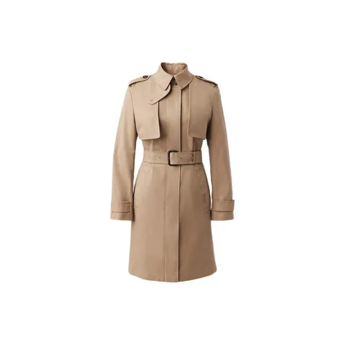 MACKAGE Trench Coats Women's Beige Brown