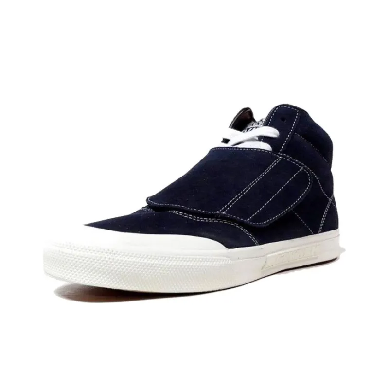 Adidas Originals Airwalk Vic Cushioning Wear-Resistant Mid-Top Casual Shoes Men's Blue-2