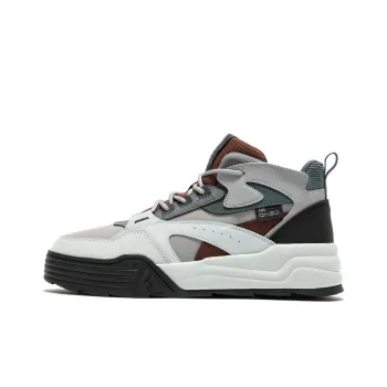 361° Thermal High Top Winter Padded Skateboard Shoes Men's Gray Black