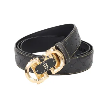NINE NAIL Leather Belts Men