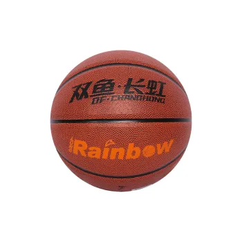 DOUBLEFISH Synthetic Leather Basketball Red Size 7 Training Unisex