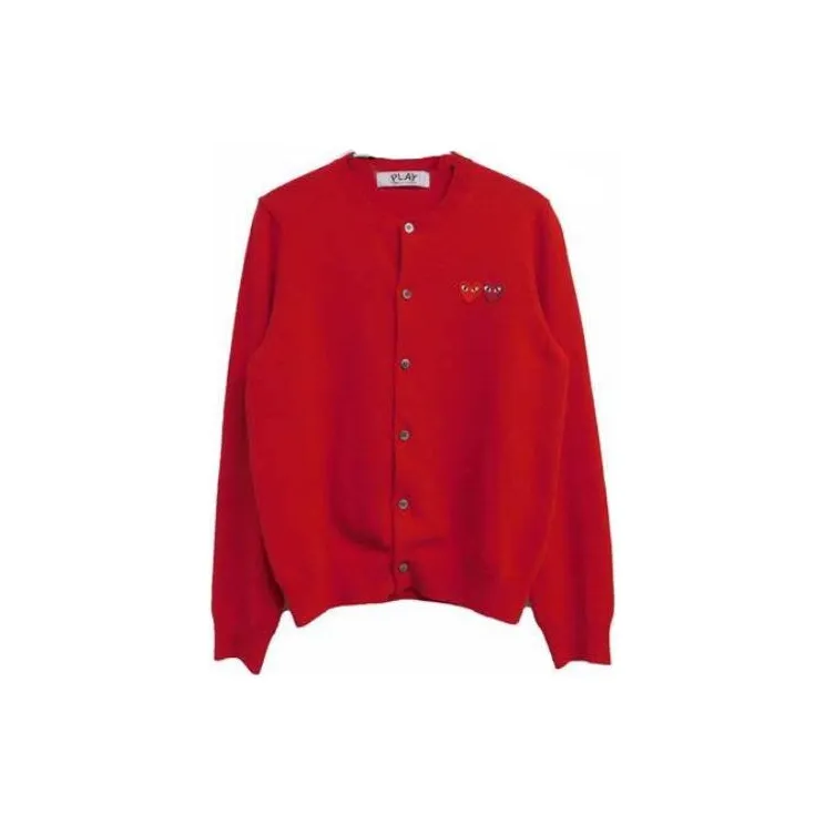 CDG Play Knitwear Women's Red-1