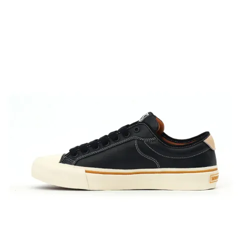 SEW BY SOU Canvas Shoes Unisex Low-Top Black