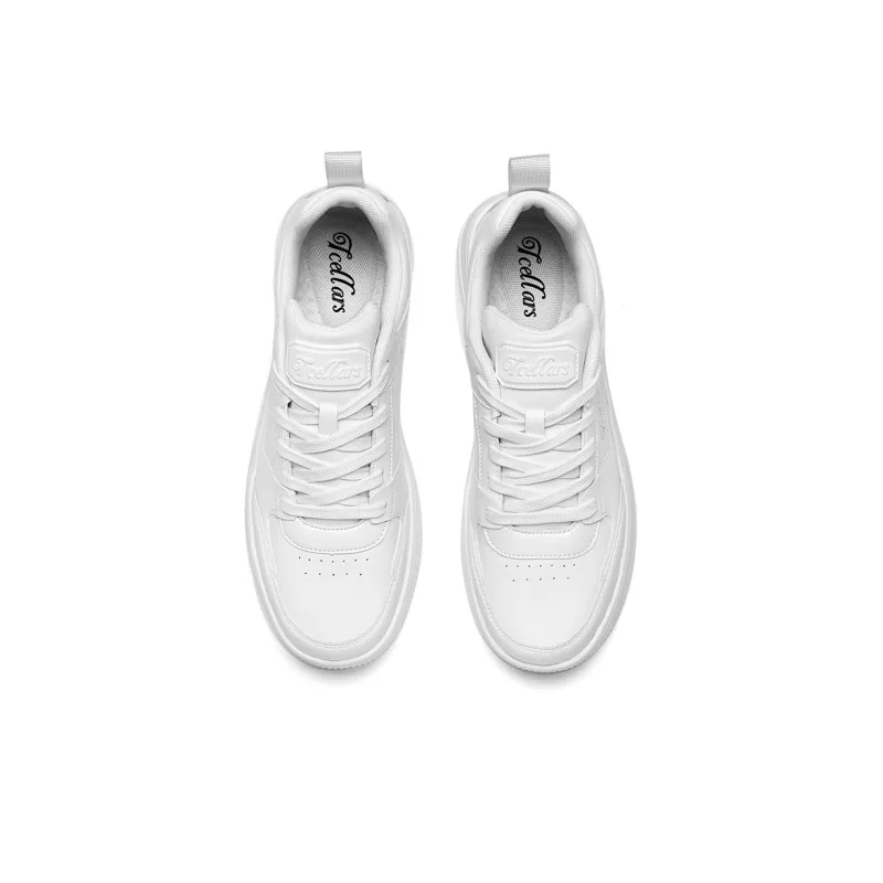 TCELLARS Skateboard Shoes Unisex Low Top White-4
