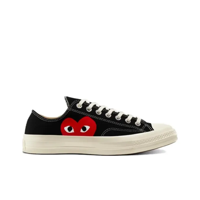 Chuck 70 Comme Des Garçons Play X Converse Low 'Black' 2023-2