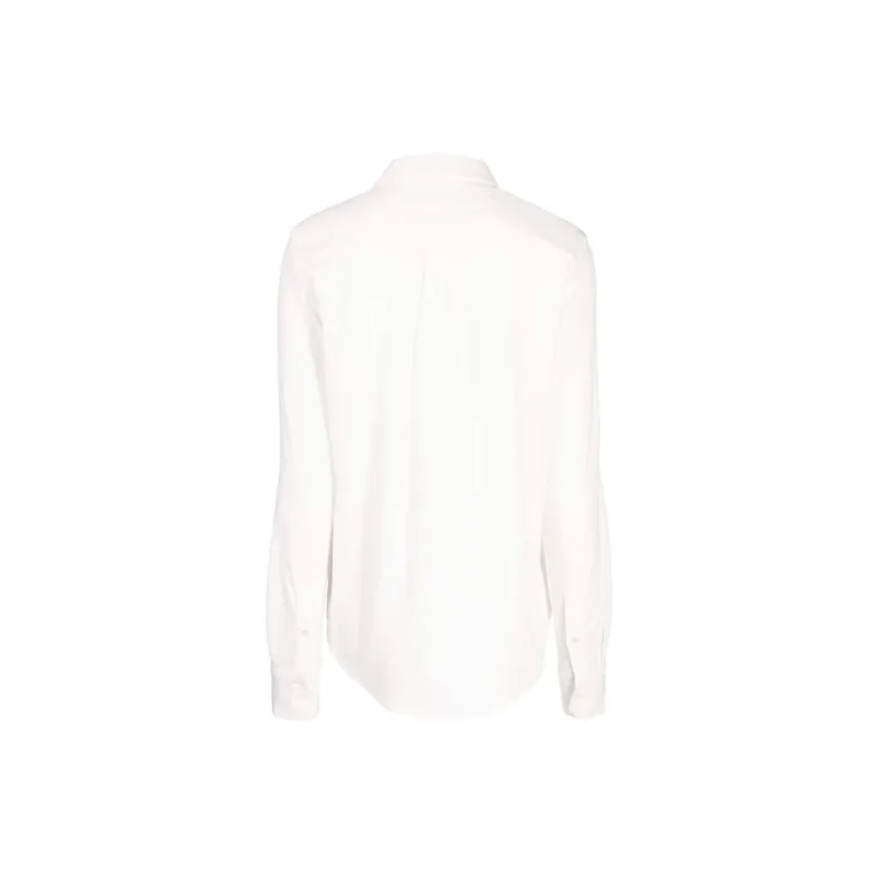 LACOSTE Logo embroidered Long sleeve Piqué Shirt-1