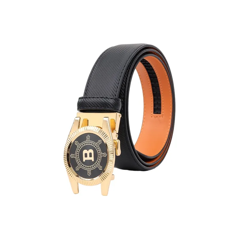 NINE NAIL Leather Belts Men-4