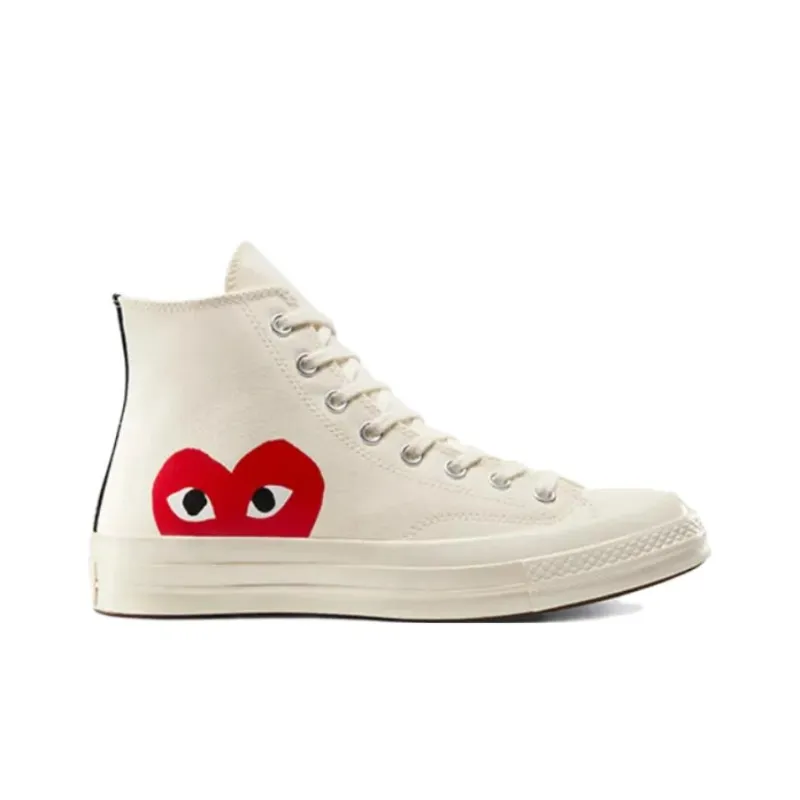Chuck 70 Comme Des Garçons Play X Converse High 'Milk' 2023-1
