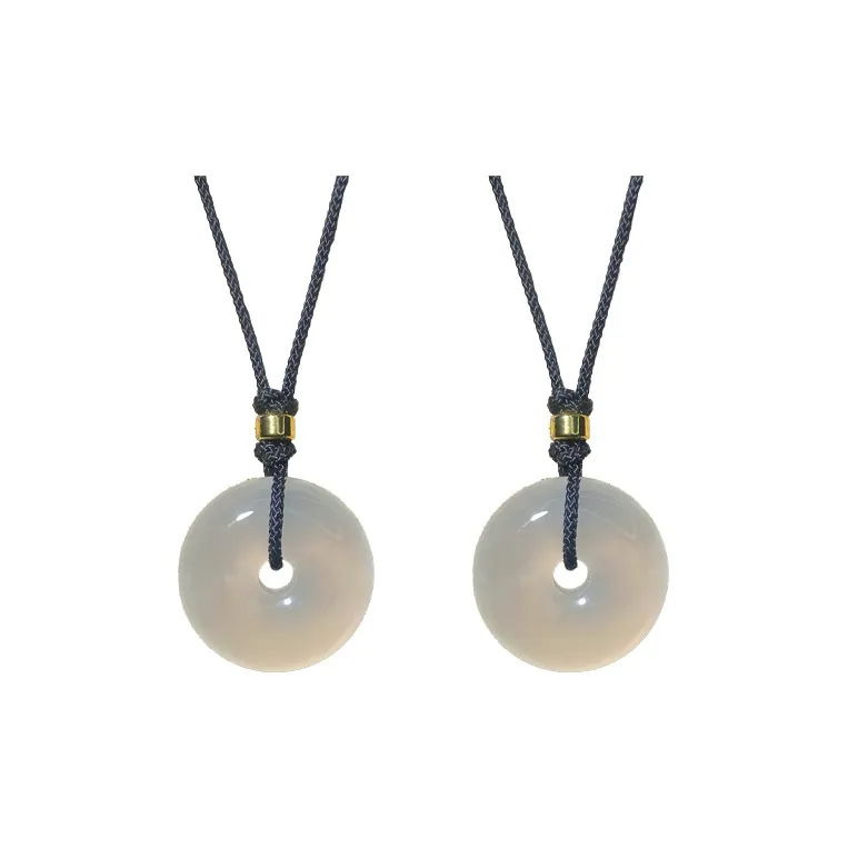 Carp Crystals Agate Jade Necklaces Unisex-3