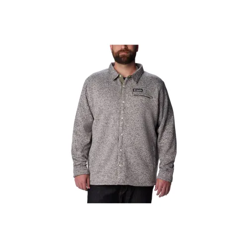 Columbia Jackets Men Light Gray