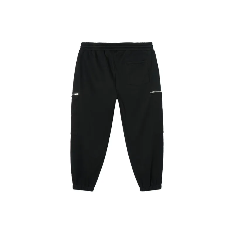 N MAX Casual Pants Men Black-1