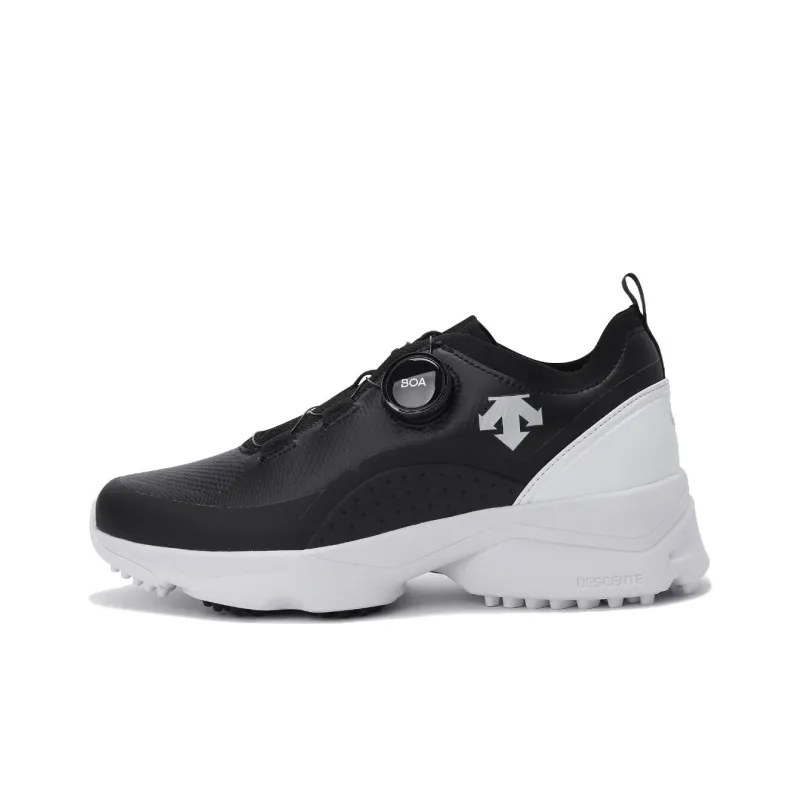 DESCENTE TAP IN Cushioning, Abrasion Resistant, Height Increasing Low Top Casual Shoes Women's Black-0