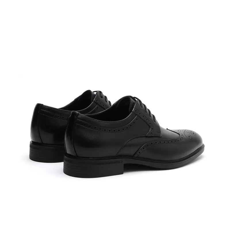 ELLE HOMME Dress Shoes Men Low Top Brown-2