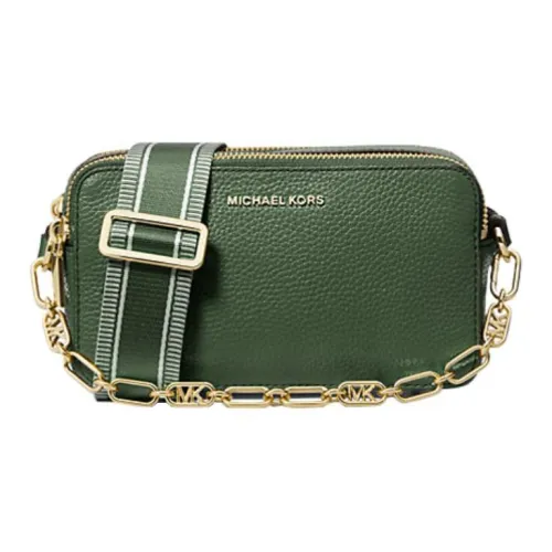 MICHAEL KORS Jet Set Litchi Grain Leather Camera Bag Shoulder Bag Crossbody Bag Small Size Women's Amazon Green
