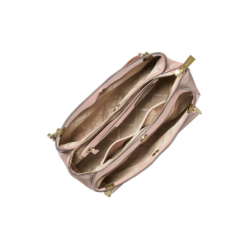 MICHAEL KORS Artificial Leather Tote Bag Shopping Bag Handbag Shoulder Bag Women's Gentle Pink-1