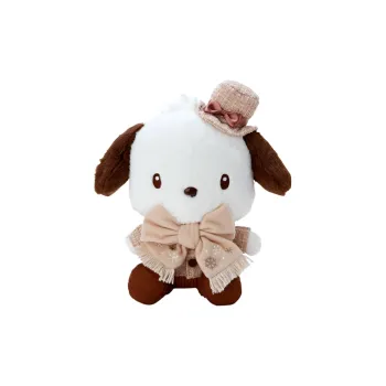 Sanrio Pochacco Winter Clothing Compatible For Above 3 Years Old Audience Dolls Plush Doll 25cm High