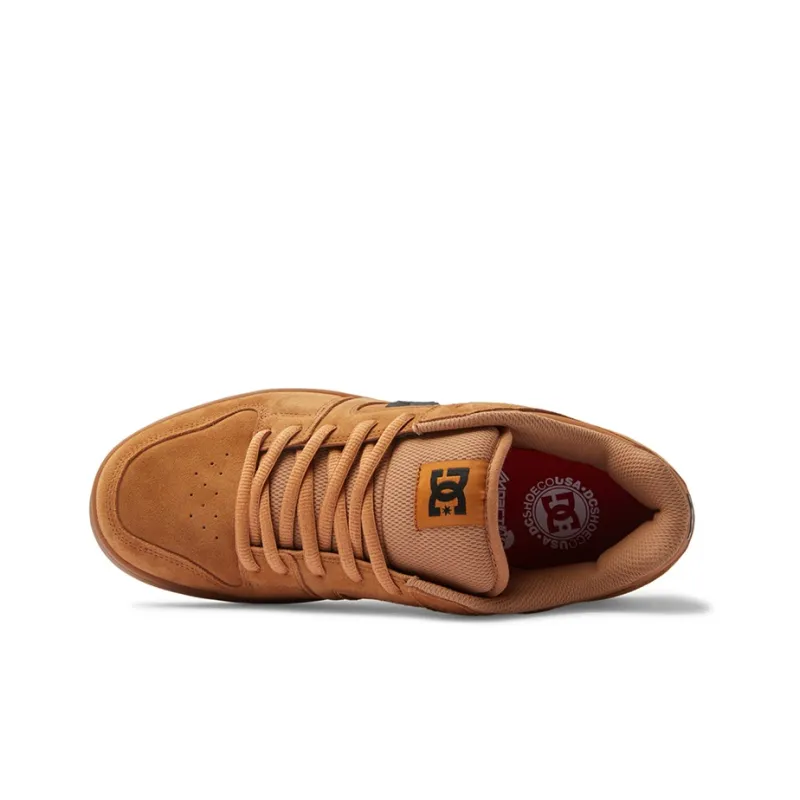 DC Shoes MANTECA 4 Slip Resistant, Abrasion Resistant, Lightweight Low Top Skateboard Shoes Unisex Wheat-3