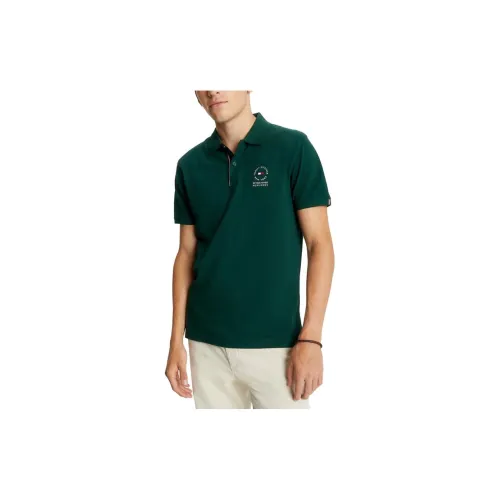 Tommy Hilfiger Polo Shirts Men Dark Green