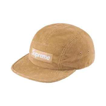 Supreme Corduroy Camp Cap FW23 Tan