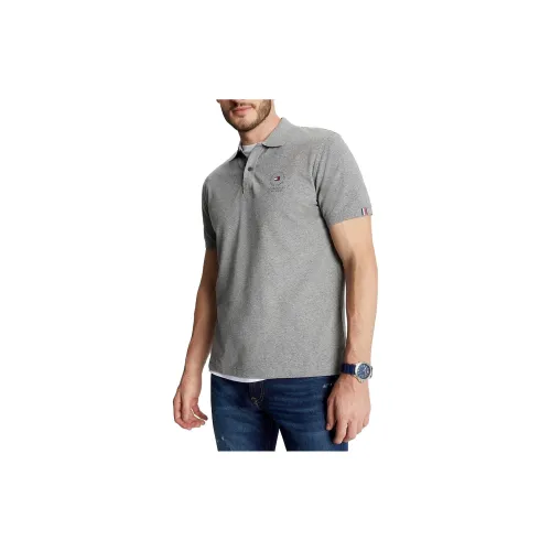 Tommy Hilfiger Polo Shirts Men Gray