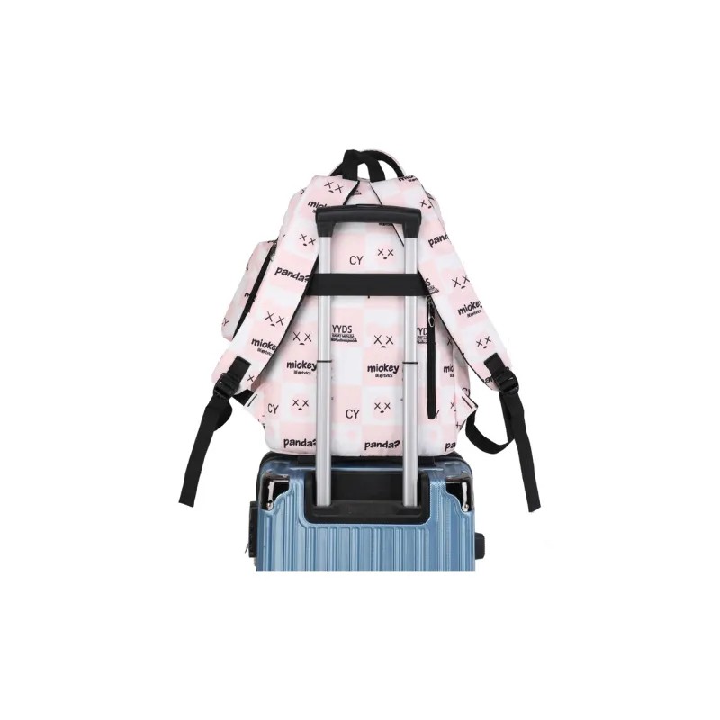 SURELAPTOP Oxford Laptop Backpack Regular Unisex Black/Gray/Pink/Blue-6