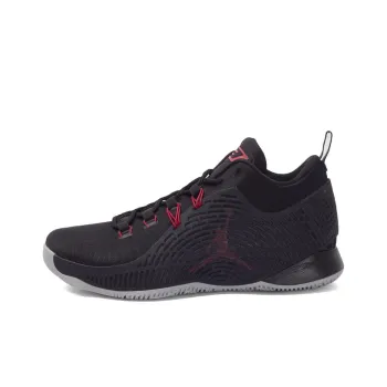 Jordan CP3 10 Cushioning, Wear Resistant Low Top Basketball Shoes Men's Black