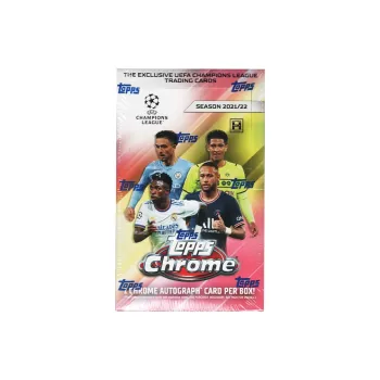 Topps 2022 UCL Chrome Champions League Soccer Collectible Card Sports Cards