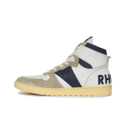 RHUDE Rhecess High 'White Navy Cream'