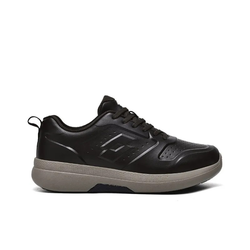 LOTTO Wear-resistant And Lightweight Low-Top Carbon Plate Marathon Running Shoes Men's Black-6