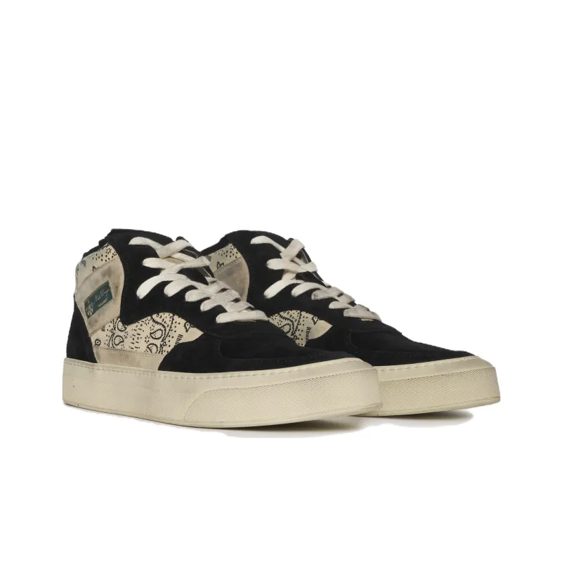 RHUDE Cabriolets 'Bandana - Black Cream'-2