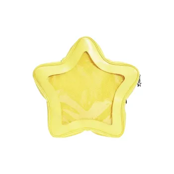 UNITE STAR Pu Backpack Medium Size Women's Black/Yellow/Blue/Pink/Light Blue