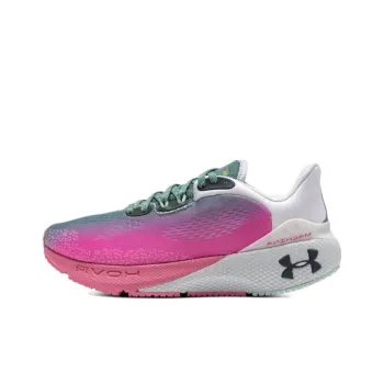 Under Armour HOVR Machina 3 Breathable Low Top Running Shoes Women's Pink White