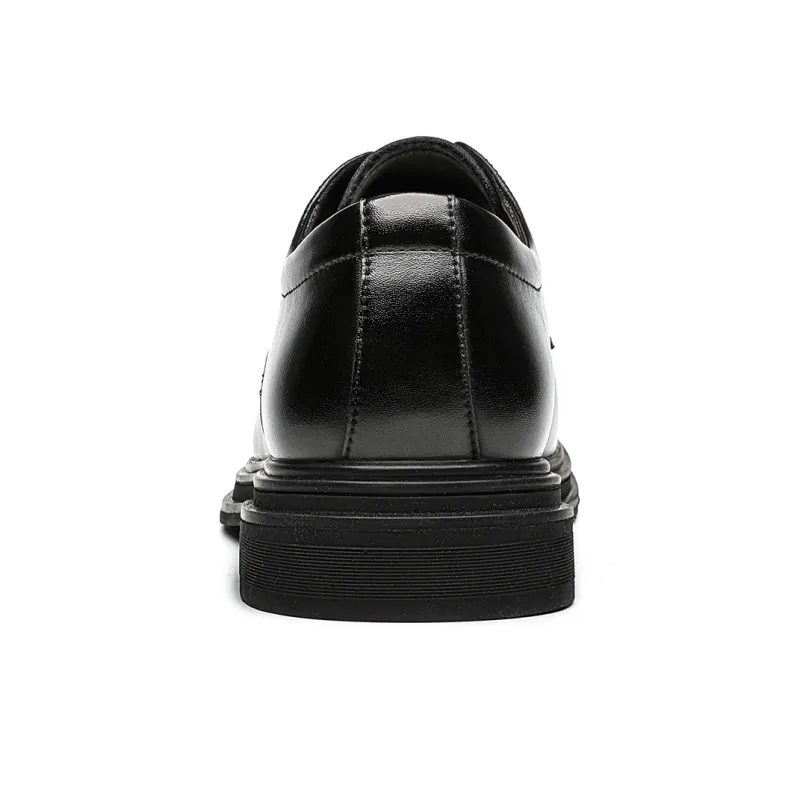CHINT Dress Shoes Men Low Top Black-2